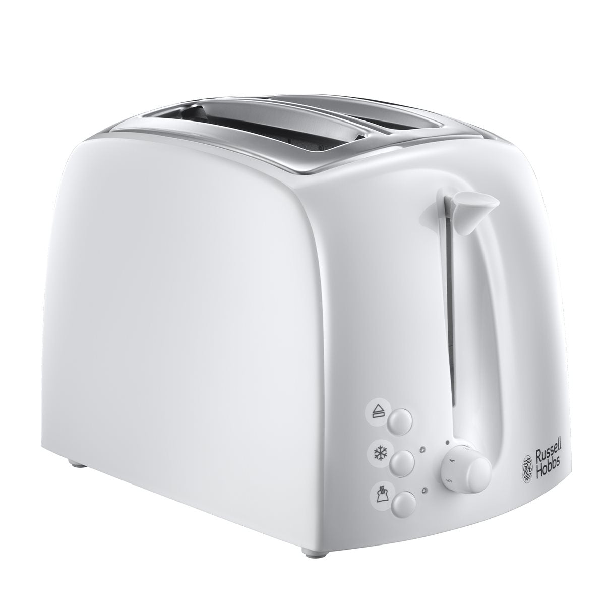 Russell hobbs textures white 2 slice toaster