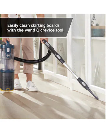 HOOVER HL4 Push&Lift Pet HL410PT Upright Bagless Vacuum Cleaner - Titanium, Blue & Orange