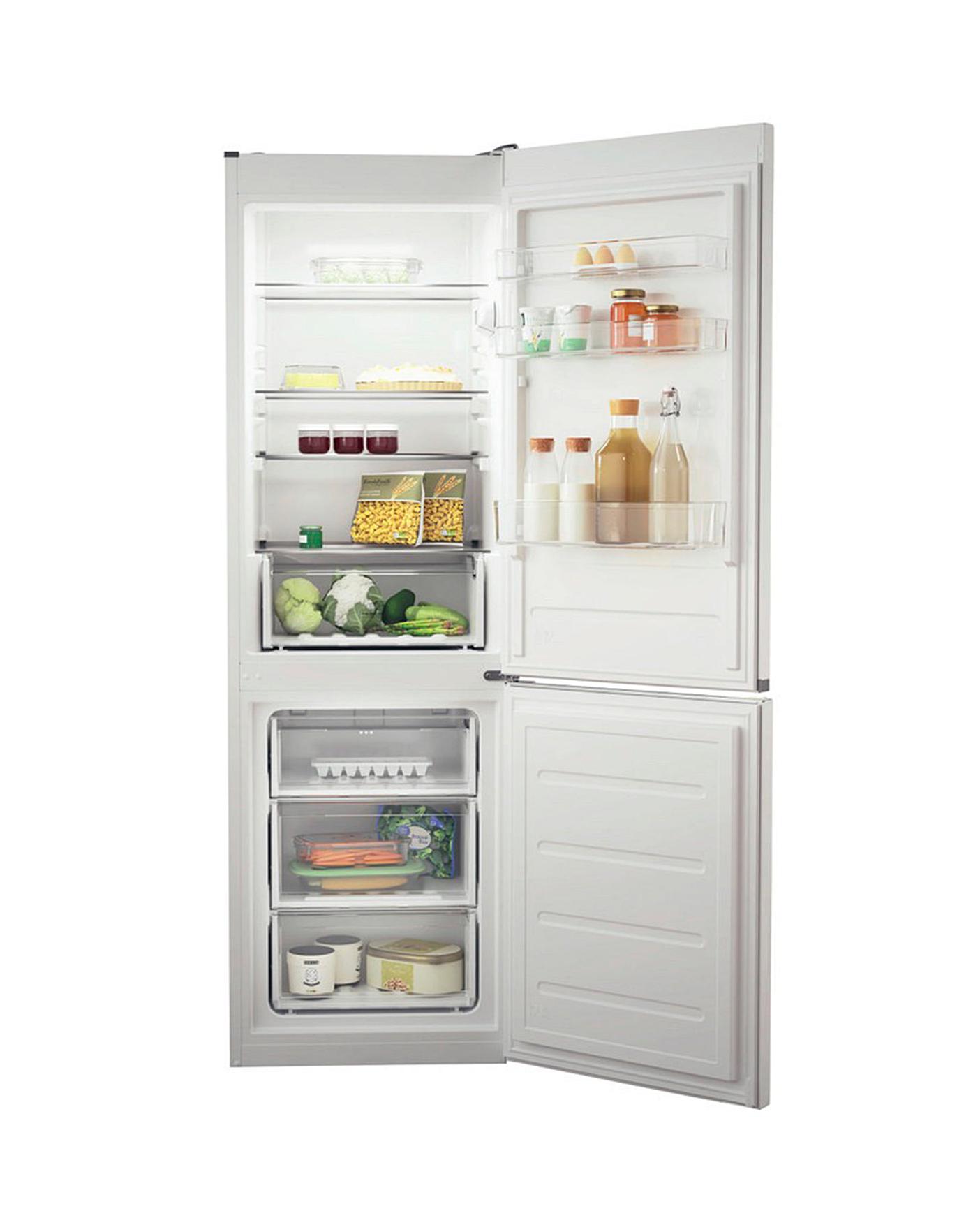 Hotpoint Freestanding fridge freezer Hotpoint H1NT 821E W - low frost