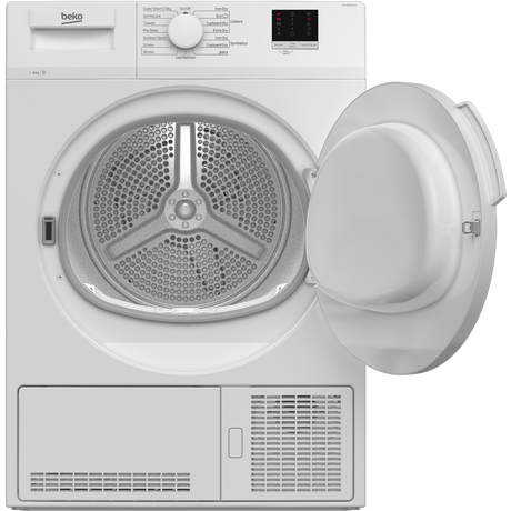 Beko DTLCE80051W 8kg Condenser Tumble Dryer - White