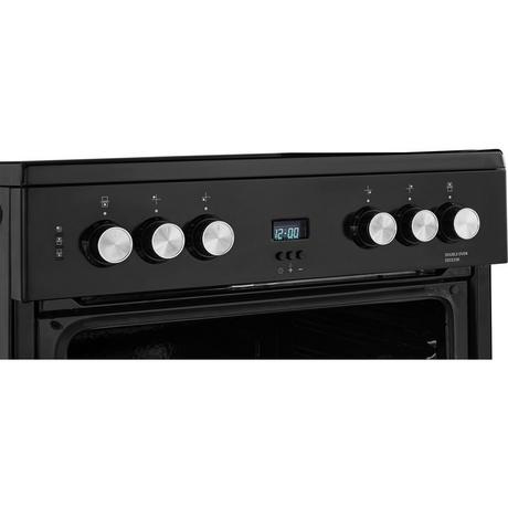 Beko KDC634K Freestanding Cooker Double Oven -BLACK