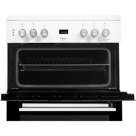 Beko EDC634W 60cm Double Oven Electric Freestanding Cooker  - White