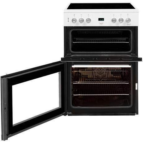 Beko EDC634W 60cm Double Oven Electric Freestanding Cooker  - White