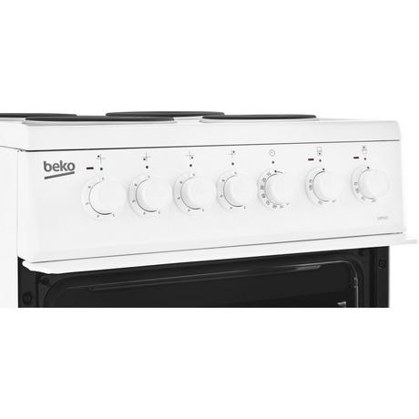 Beko EDP503W 50cm Electric Double Oven with grill Freestanding Cooker - White