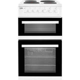 Beko EDP503W 50cm Electric Double Oven with grill Freestanding Cooker - White