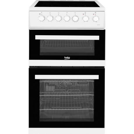 Beko EDVC503W 50cm Electric Double Oven - White