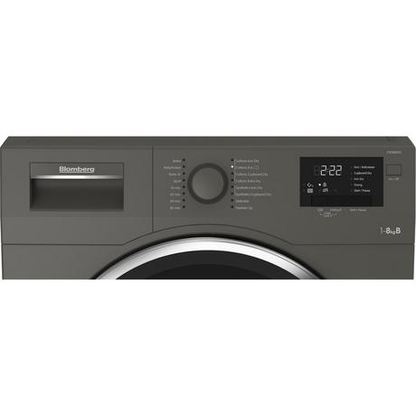 Blomberg LTK38030G 8kg Condensor Tumble Dryer - Graphite