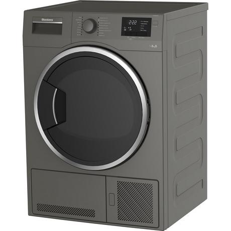 Blomberg LTK38030G 8kg Condensor Tumble Dryer - Graphite