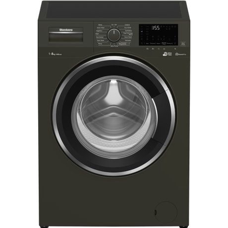 Blomberg LWF184420G 8kg 1400 Spin Washing Machine - Graphite