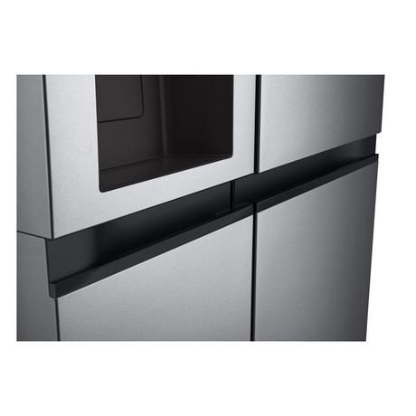 LG GSLV50PZXL Plumbed American Fridge Freezer - Dark Graphite - Frost Free