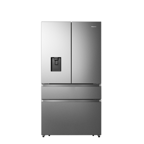 Hisense RF749N4WIF 91.4cm Frost Free American Style Fridge Freezer - Stainless Steel