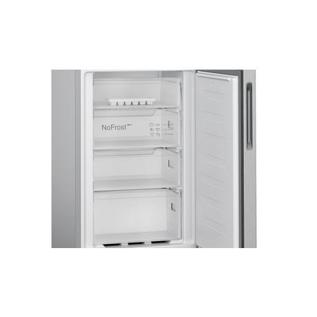 Bosch KGN27NLEAG 55cm Frost Free Fridge Freezer - Silver