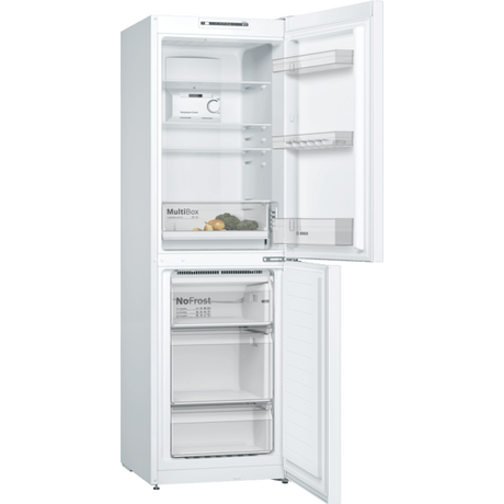 Bosch KGN34NWEAG 60cm Frost Free Fridge Freezer - White