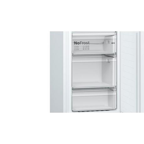 Bosch KGN34NWEAG 60cm Frost Free Fridge Freezer - White