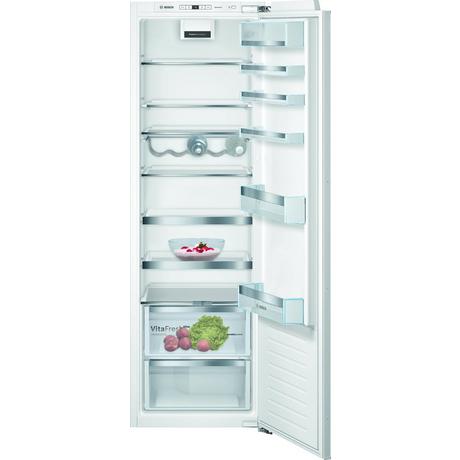 Bosch KIR81NSE0G 54.1cm Built-In Tall Larder Fridge - White