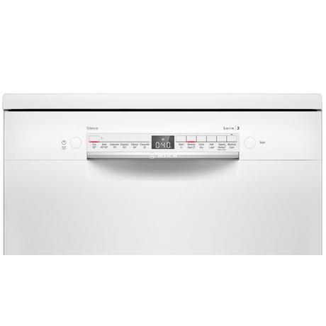 Bosch SMS2HVW66G Full Size Dishwasher - White - 13 Place Settings