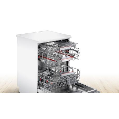 Bosch SMS6ZDW48G Full Size Dishwasher - White - 13 Place Settings