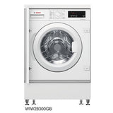 Bosch WIW28301GB Integrated 8kg 1400 Spin Washing Machine- White