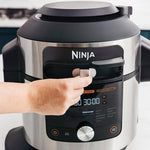 Ninja OL650UK 7.5L 14-In-1 air fryer & One Lid Multi Cooker - Black / Stainless Steel