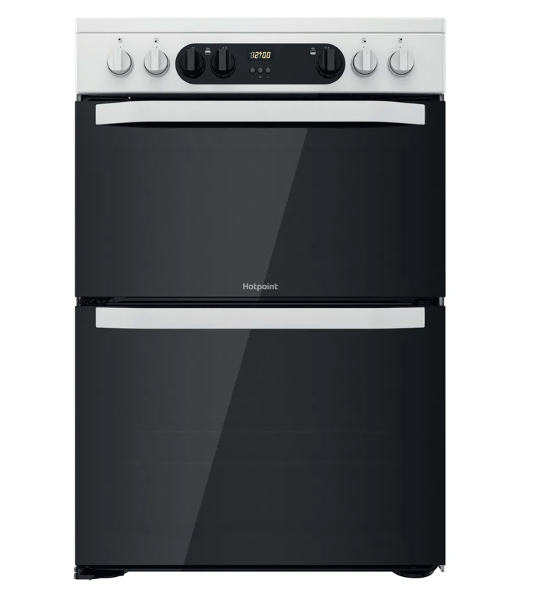 Hotpoint HDM67V9CMW Double Cooker - White