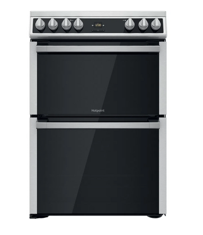 Hotpoint HDT67V9H2CX Double 60cm Electric Cooker - Inox